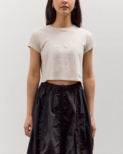 Lauren Manoogian Fine Cropped Tee, Greige