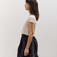 Lauren Manoogian Fine Cropped Tee, Greige