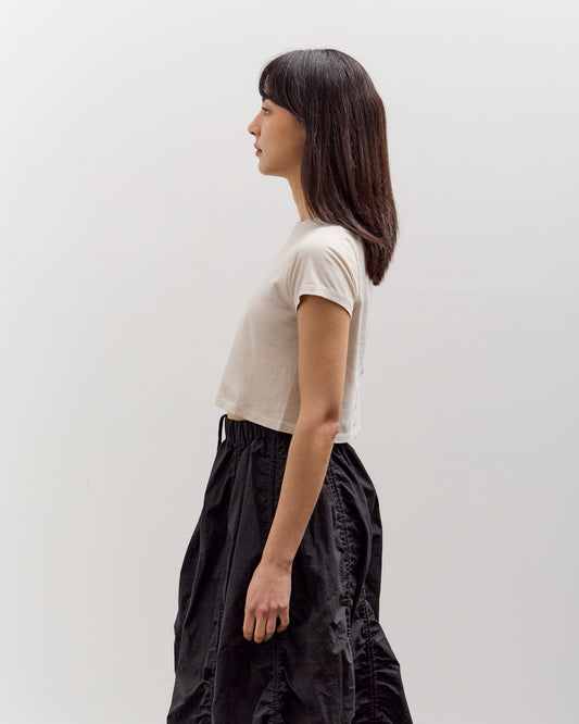 Lauren Manoogian Fine Cropped Tee, Greige