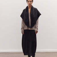 Brushed Triangle Wrap, Black