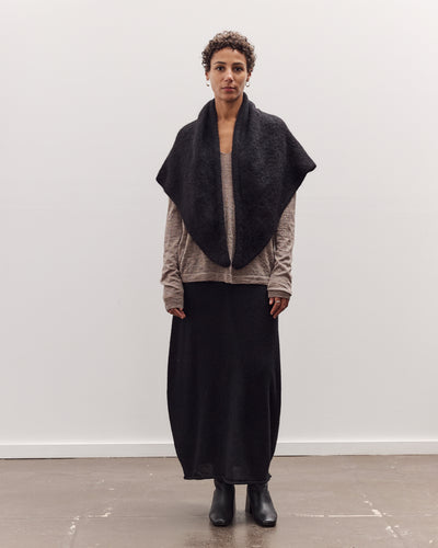 Brushed Triangle Wrap, Black