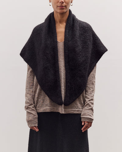 Brushed Triangle Wrap, Black