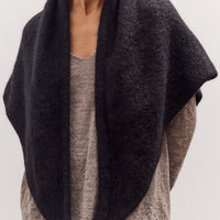 Brushed Triangle Wrap, Black