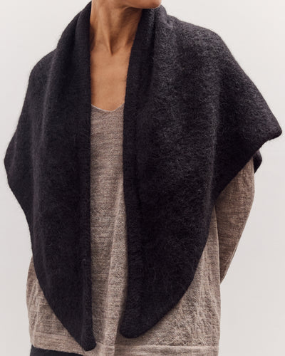 Brushed Triangle Wrap, Black