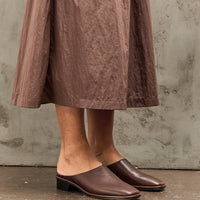 Lauren Manoogian Square Mule, Saddle