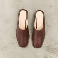 Lauren Manoogian Square Mule, Saddle