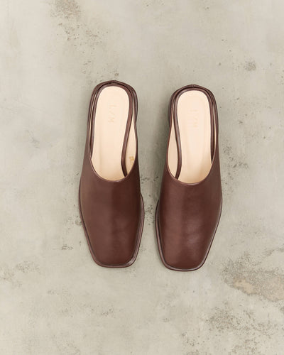 Lauren Manoogian Square Mule, Saddle