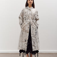 Lauren Manoogian Handpaint Hood Trench, White