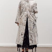 Lauren Manoogian Handpaint Hood Trench, White
