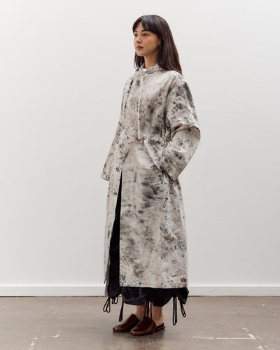 Lauren Manoogian Handpaint Hood Trench, White