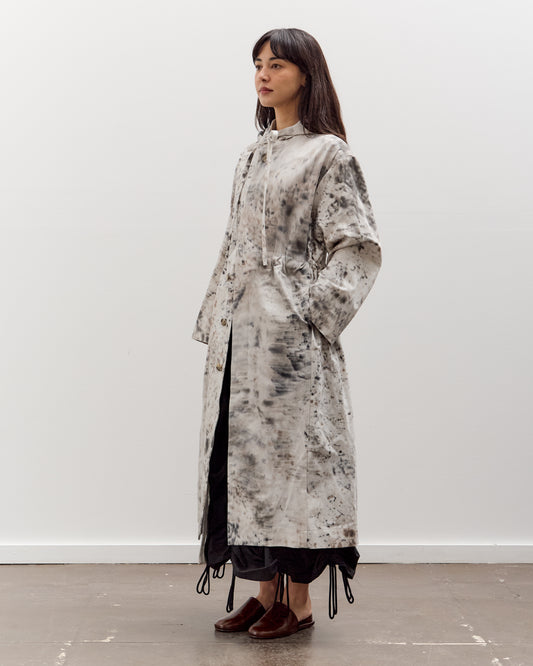 Lauren Manoogian Handpaint Hood Trench, White