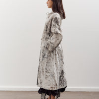 Lauren Manoogian Handpaint Hood Trench, White