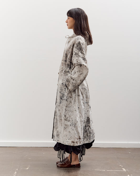 Lauren Manoogian Handpaint Hood Trench, White