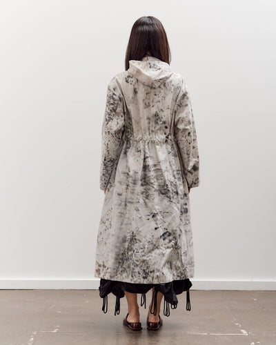 Lauren Manoogian Handpaint Hood Trench, White