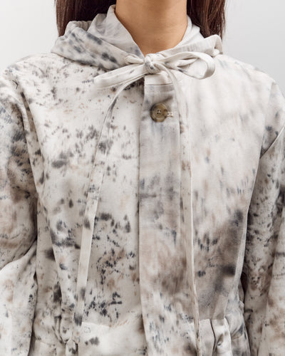 Lauren Manoogian Handpaint Hood Trench, White