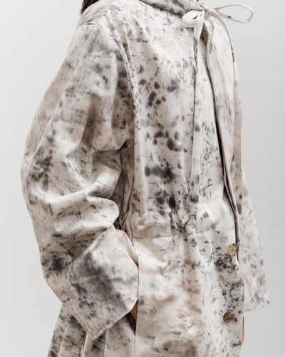 Lauren Manoogian Handpaint Hood Trench, White