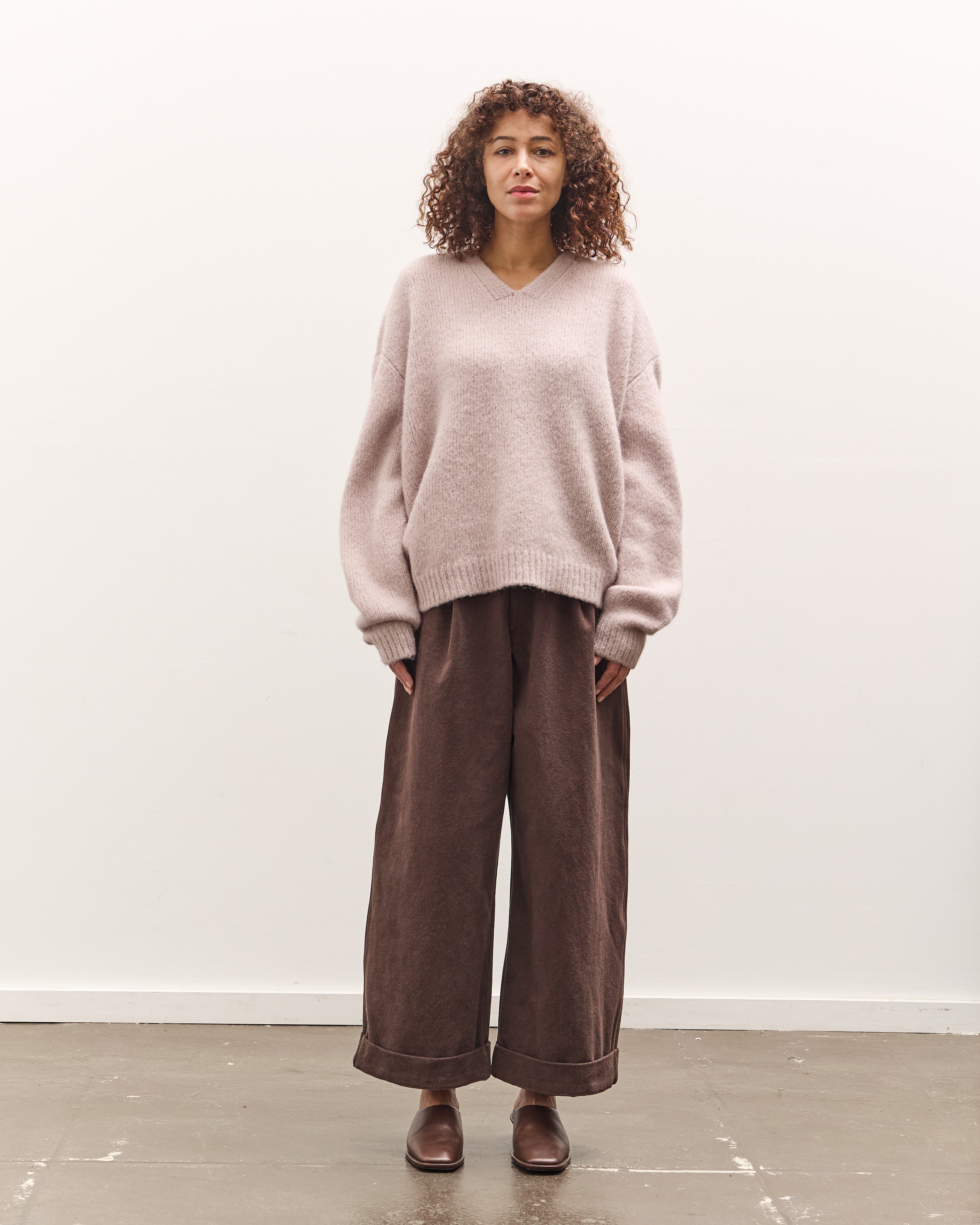 Lauren Manoogian Loft V-Neck, Lavender – Glasswing