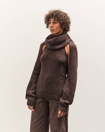 Lauren Manoogian Loft Wrap Shrug, Washed Soil
