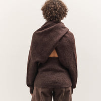 Lauren Manoogian Loft Wrap Shrug, Washed Soil