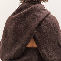 Lauren Manoogian Loft Wrap Shrug, Washed Soil