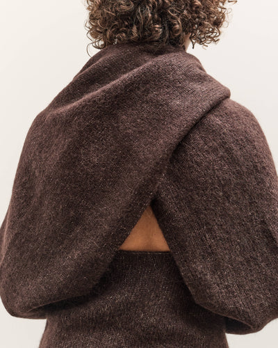 Lauren Manoogian Loft Wrap Shrug, Washed Soil