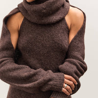 Lauren Manoogian Loft Wrap Shrug, Washed Soil