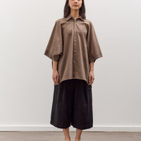Lauren Manoogian Pebbled Shirt, Bark