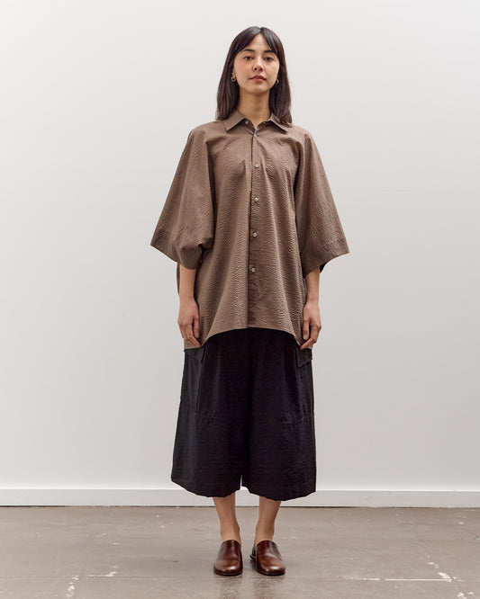 Lauren Manoogian Pebbled Shirt, Bark