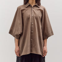 Lauren Manoogian Pebbled Shirt, Bark