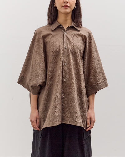 Lauren Manoogian Pebbled Shirt, Bark