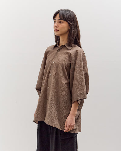Lauren Manoogian Pebbled Shirt, Bark