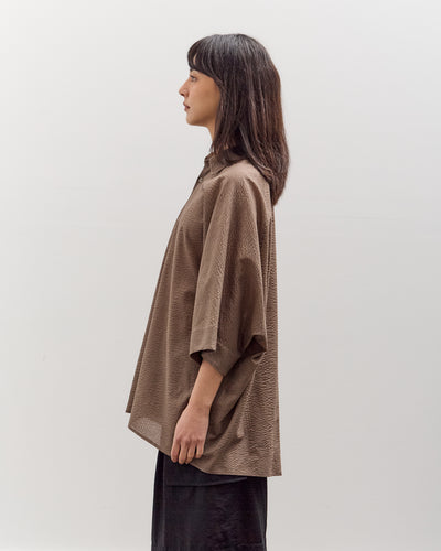Lauren Manoogian Pebbled Shirt, Bark