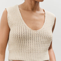 Lauren Manoogian Rack Shell, Ivory