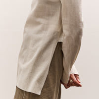 Lauren Manoogian Raw Apron Top, Chalk