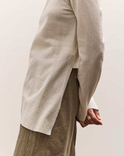 Lauren Manoogian Raw Apron Top, Chalk