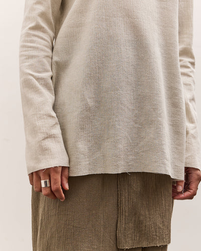 Lauren Manoogian Raw Apron Top, Chalk