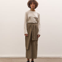 Lauren Manoogian Raw Layer Skirt, Clay