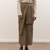 Lauren Manoogian Raw Layer Skirt, Clay