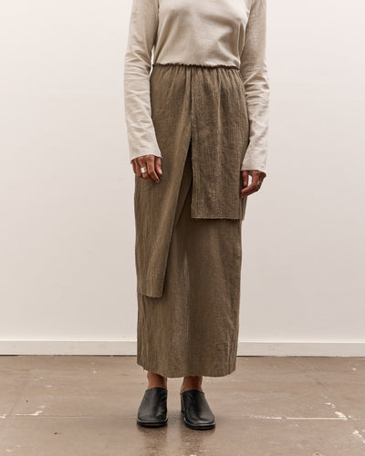 Lauren Manoogian Raw Layer Skirt, Clay