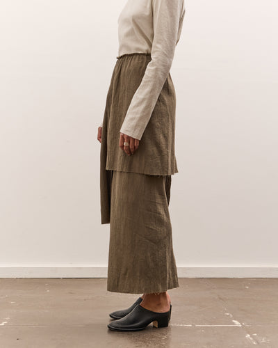 Lauren Manoogian Raw Layer Skirt, Clay