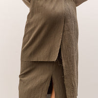 Lauren Manoogian Raw Layer Skirt, Clay