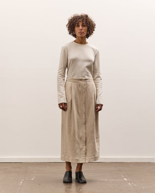 Lauren Manoogian Matte Skirt, Natural