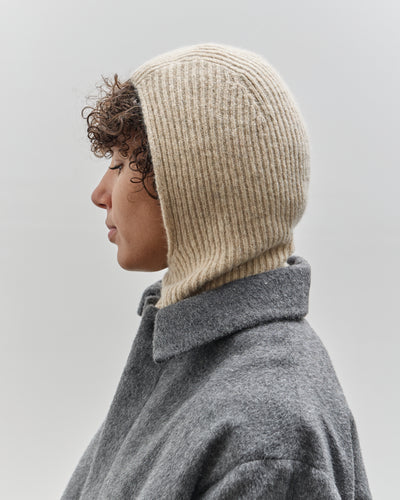 Lauren Manoogian Soft Balaclava, Ecru