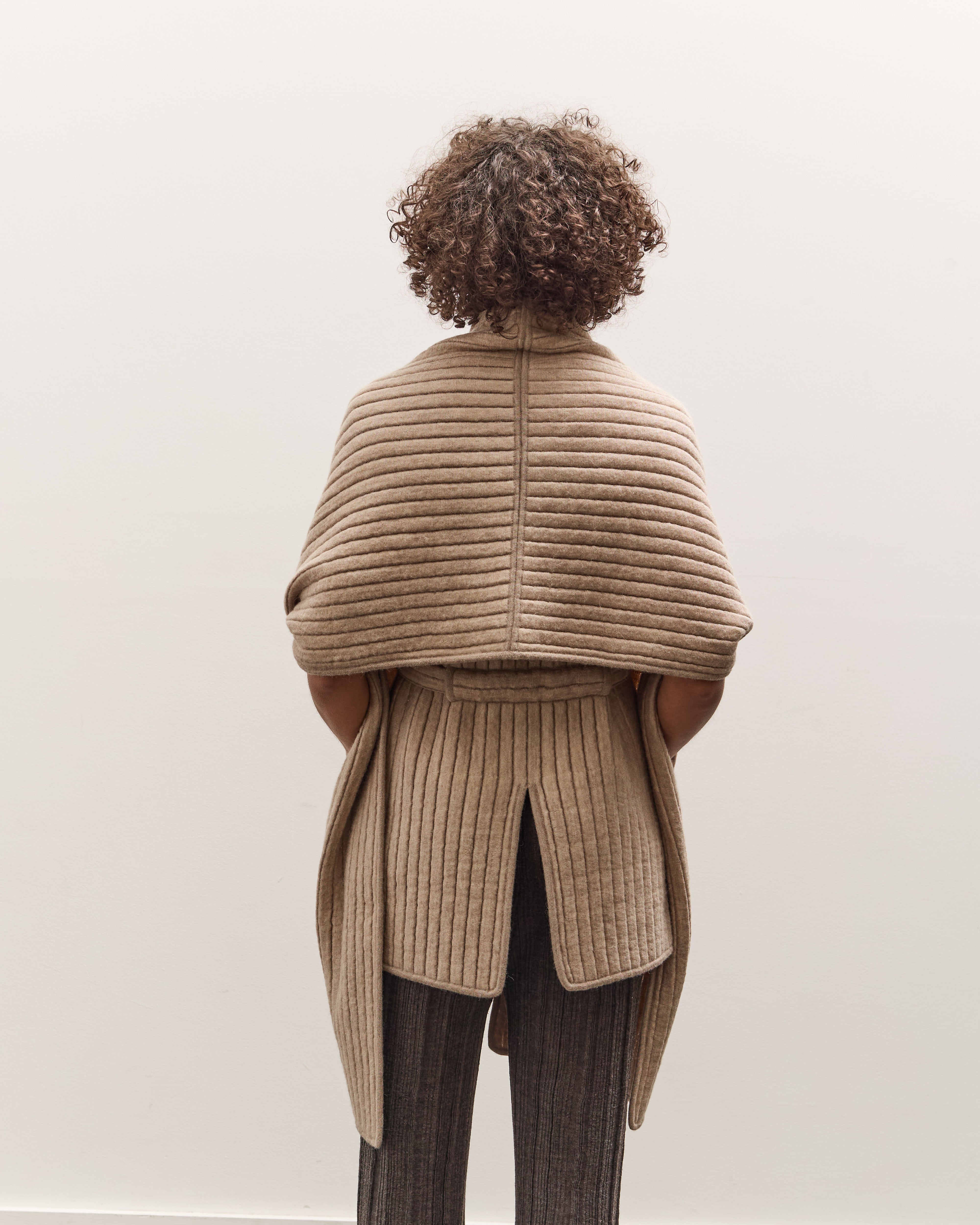 LAUREN MANOOGIAN HANDWOVENストールポンチョ Lauren Manoogian Tami Stole, Oak – Glasswing