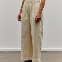 Lauren Manoogian Texture Trouser, Ivory