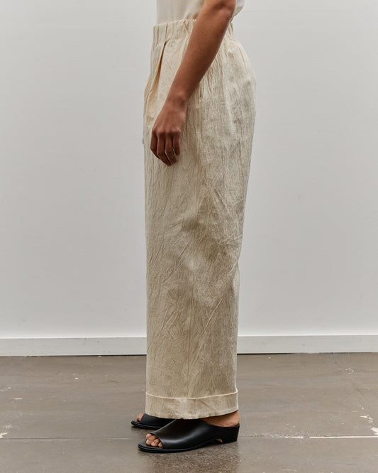 Lauren Manoogian Texture Trouser, Ivory