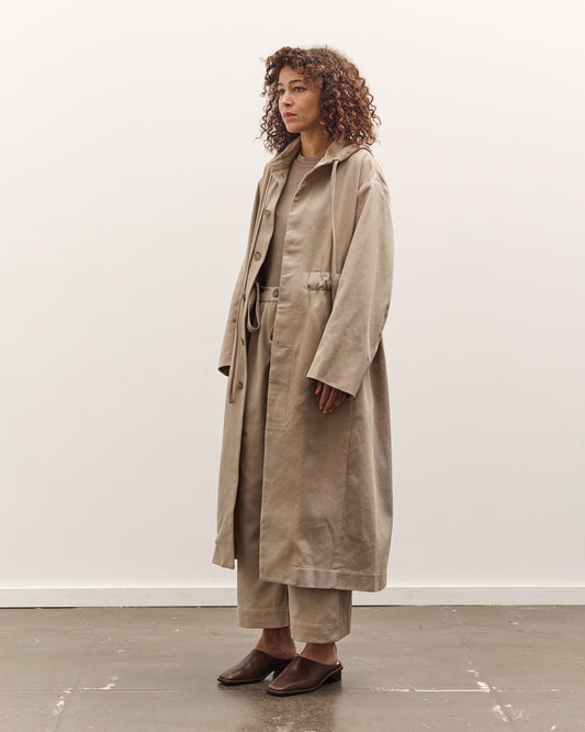 Lauren Manoogian Hooded Trench, Washed Moth