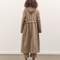 Lauren Manoogian Hooded Trench, Washed Moth