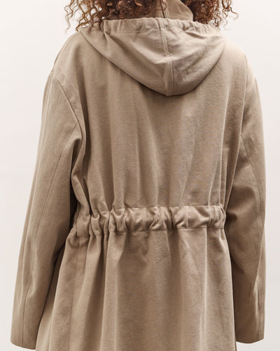 Lauren Manoogian Hooded Trench, Washed Moth