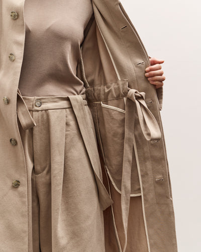 Lauren Manoogian Hooded Trench, Washed Moth